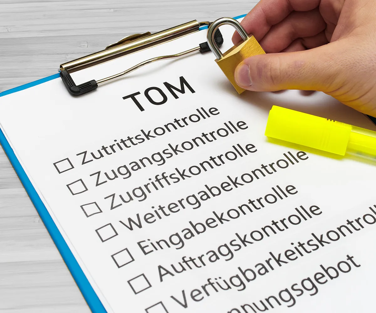 TOM - Technisch-Organisatorische Maßnahmen