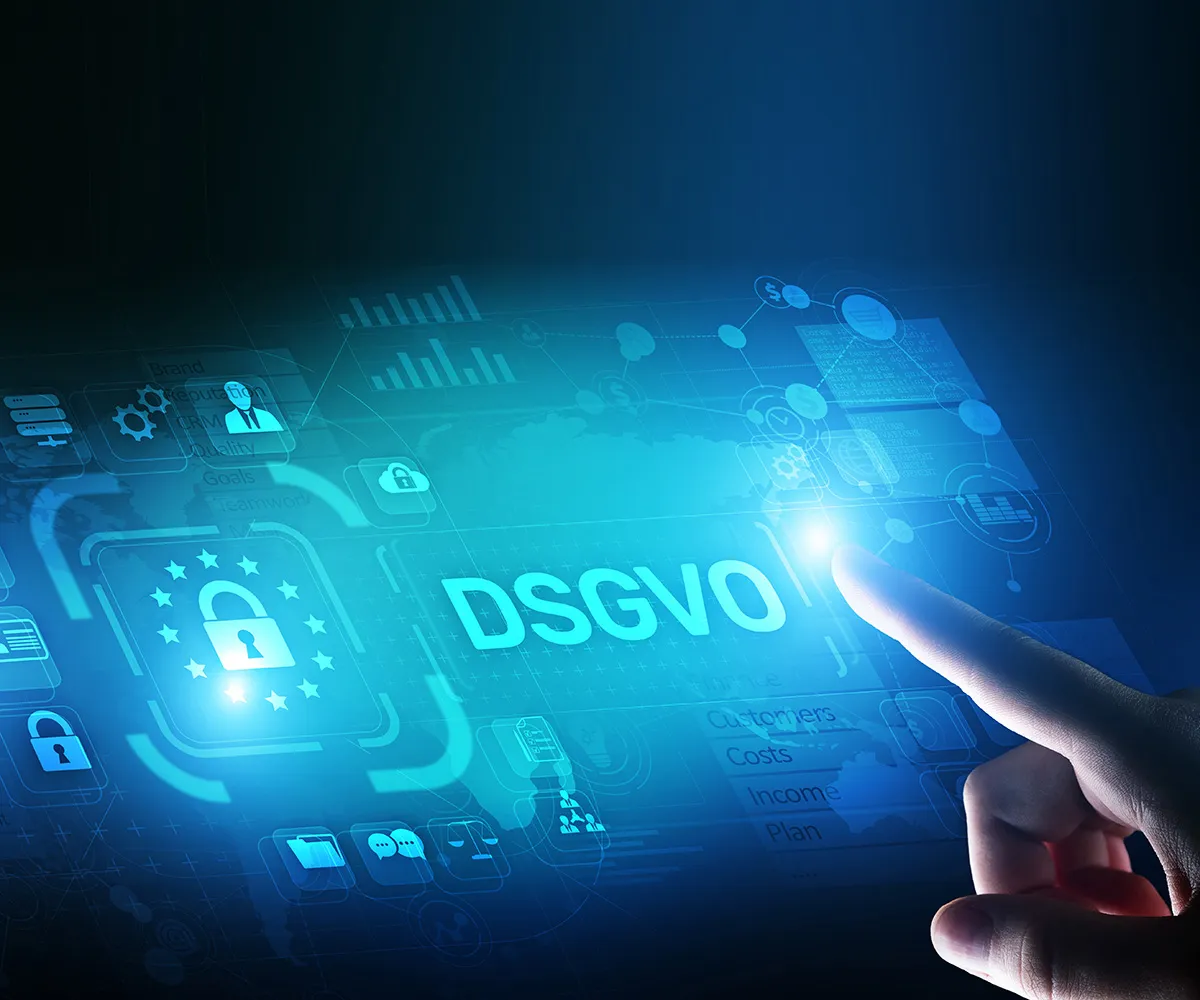 Screen DSGVO Fingerzeig